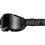 100% STRATA 2 BLACK GOGGLES