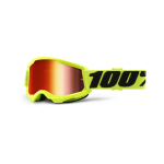 100% STRATA 2 YELLOW YOUTH GOGGLES