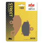 SBS 687LS REAR SINTER BRAKE PADS (FA192)