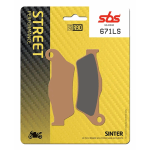 SBS 671LS REAR SINTER BRAKE PADS (FA181)