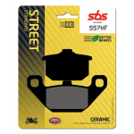 SBS 557HF FRONT/REAR CERAMIC BRAKE PADS (FA85)