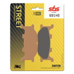 SBS 691HS FRONT SINTER BRAKE PADS (FA199)