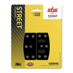SBS 520HF FRONT/REAR CERAMIC BRAKE PADS (FA22)