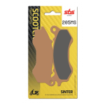 SBS 205MS FRONT/REAR SINTER BRAKE PADS (FA603)
