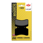 SBS 141HF FRONT/REAR CERAMIC BRAKE PADS (FA235)