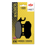 SBS 140CT FRONT/REAR CARBON BRAKE PADS (FA264)