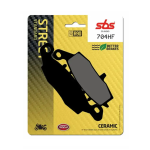 SBS 704HF FRONT/REAR CERAMIC BRAKE PADS (FA231)