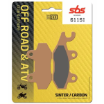 SBS 611SI FRONT/REAR OFF-ROAD SINTER BRAKE PADS (FA135)