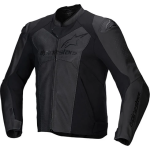 ALPINESTARS FASTER V3 AIRFLOW LEATHER JACKET BLACK