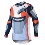 ALPINESTARS FLUID AGENT JERSEY NIGHT NAVY HOT ORANGE