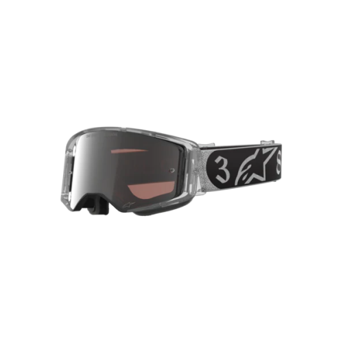 ALPINESTARS SUPERTECH DEEGAN SILVER BLACK GOGGLES