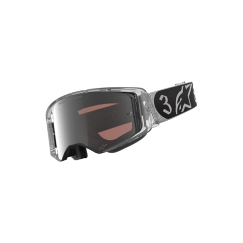 ALPINESTARS SUPERTECH DEEGAN SILVER BLACK GOGGLES