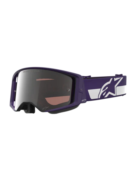 ALPINESTARS SUPERTECH HUNTA PURPLE WHITE GOGGLES