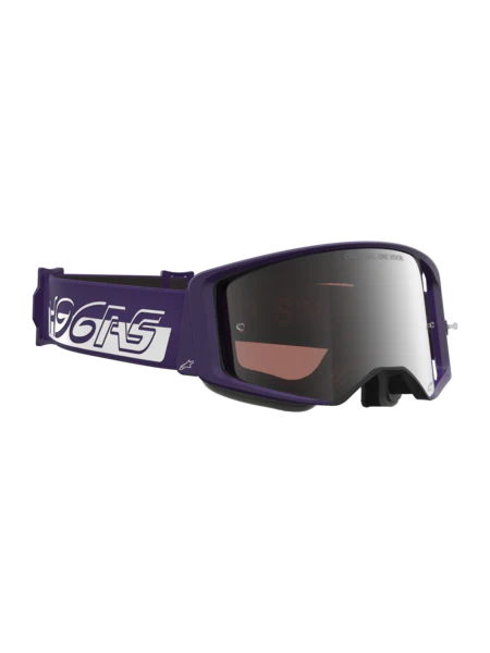 ALPINESTARS SUPERTECH HUNTA PURPLE WHITE GOGGLES