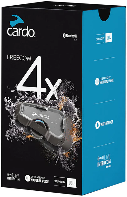 CARDO 4X SINGLE FREECOM COMMUNICATION SYSTEM