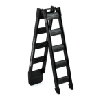 DRC HYBRID FOLDING RAMP 180cm BLACK
