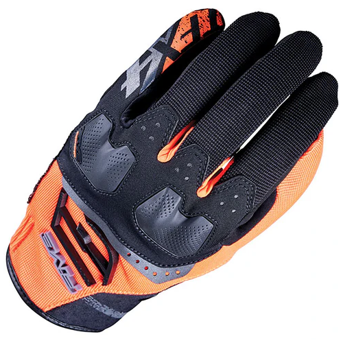 FIVE TFX4 TOUR ADVENTURE GLOVES Black Fluo Orange