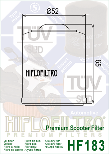 HIFLO HF183 OIL FILTER - Image 2