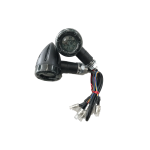 ROTRACC LED BLACK CLEAR LENS INTERGRATED INDICATOR SET