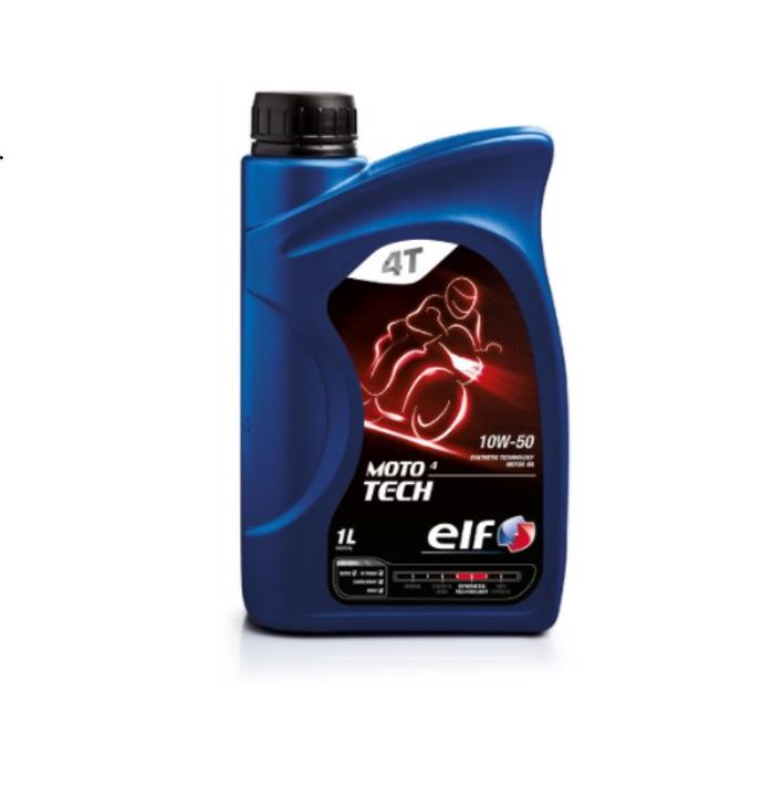ELF MOTO 4 TECH 10W50 SYNTHETIC TECHNOLOGY MOTOR OIL