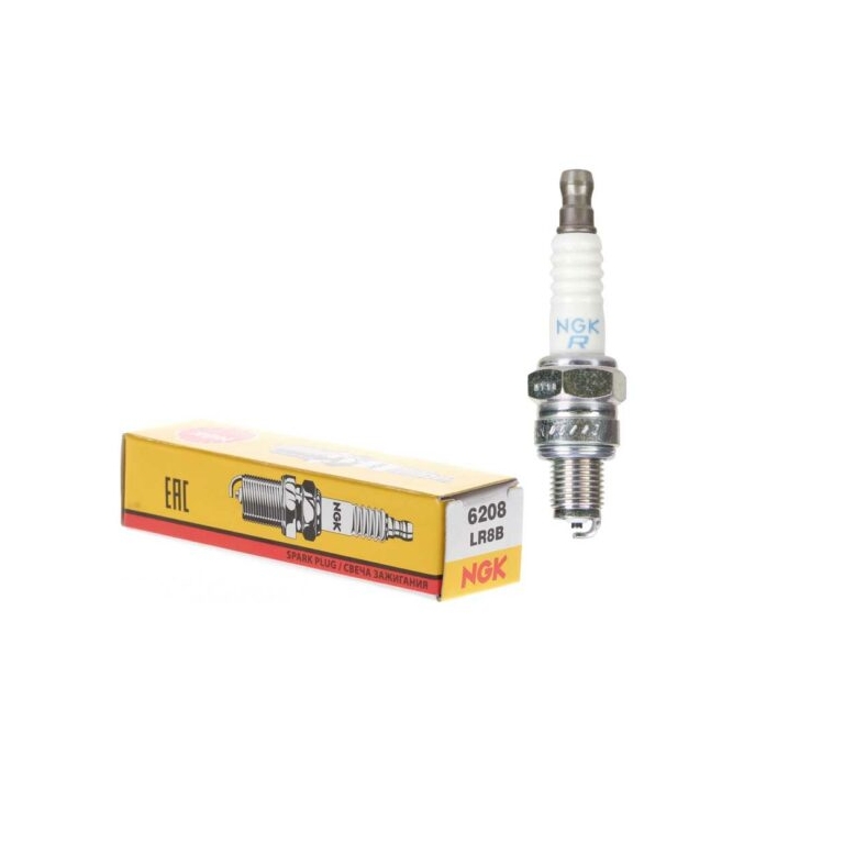 NGK LR8B Spark Plug - New Replacement Plug (Part #6208), OEM 452 39 093 000