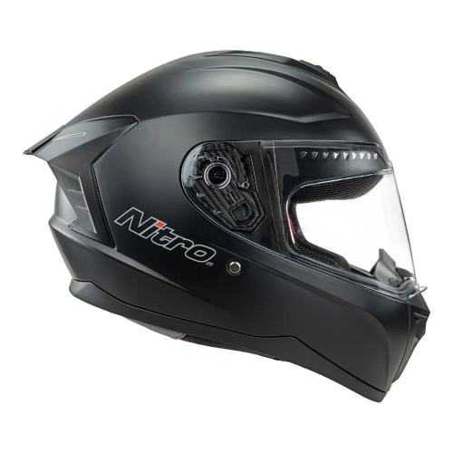 NITRO N700 UNO HELMET BLACK