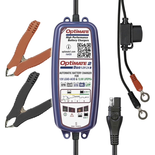 OPTIMATE 2 DUO BATTERY CHARGER