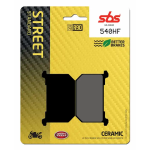 SBS 540HF FRONT/REAR CERAMIC BRAKE PADS (FA68)