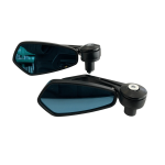 ROTRACC UNIVERSAL BAR END OVAL MIRROR SET