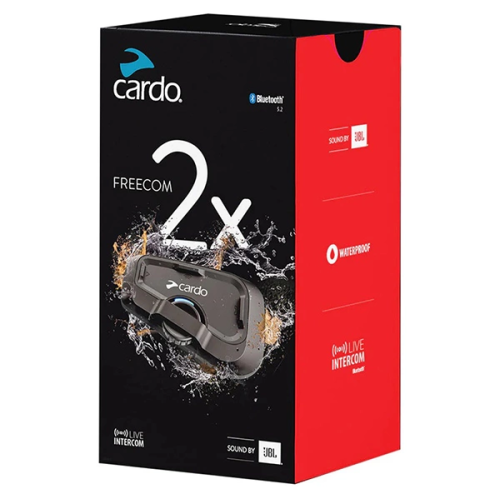 CARDO 2X SINGLE FREECOM COMMUNICATION SYSTEM