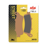 SBS 736LS REAR SINTER BRAKE PADS (FA261)
