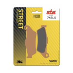 SBS 742LS REAR SINTER BRAKE PADS (FA363)