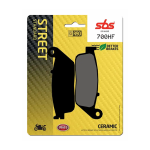 SBS 700HF FRONT/REAR CERAMIC BRAKE PADS (FA196)
