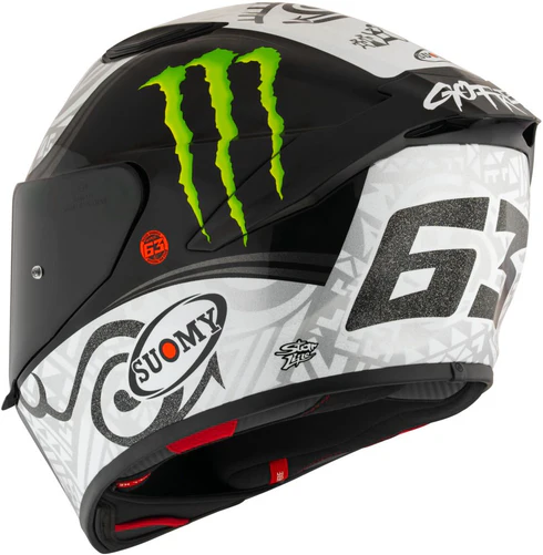 SUOMY TRACK-1 BAGNAIA WINTER HELMET - Image 5