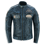 NEXO CAFE RACER LEATHER JACKET