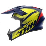 THH 710X MX YOUTH BLUE YELLOW YS HELMET