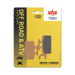 SBS 752SI FRONT/REAR SINTER BRAKE PADS (FA302)